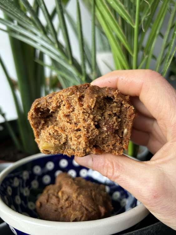 Najlepsze muffiny marchewkowe (wegańskie, bezglutenowe, bez cukru)